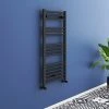 Toreno Black W500 x H1000mm Heated Towel Rail -By Bathroom Store 510 BS prod