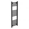 Diamond Heated Towel Rail - W300 x H1000mm - Anthracite -By Bathroom Store AFT3X1000 prod