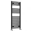 Reina Diva Flat Towel Rail - Black 2 Reina Diva Flat Towel Rail - Black -By Bathroom Store AG50800BF P