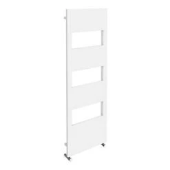 Arezzo White 1500 x 500 Designer Panel Radiator with Towel Rails -By Bathroom Store AZR15X5W d2 460