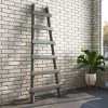Arezzo Anthracite Leaning Ladder 1600 x 600 Heated Towel Rail -By Bathroom Store AZR1ANT n prod