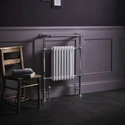 Bayswater Clifford Heated Towel Rail Radiator 965 x 673mm -By Bathroom Store BAYR001 D3 460