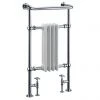 Burlington Bloomsbury Radiator and Angled Valves -By Bathroom Store BUR BLOOM VALV p