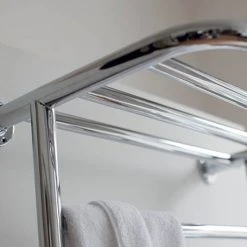 Burlington Strand Chrome Traditional Radiator and Angled Valves 7 Burlington Strand Chrome Traditional Radiator and Angled Valves -By Bathroom Store BUR STRAND VALV D2 460