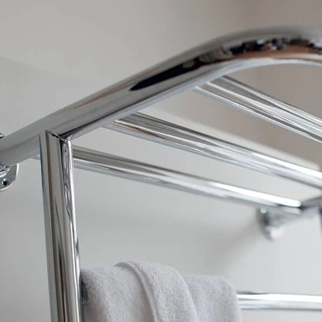 Burlington Strand Chrome Traditional Radiator and Angled Valves 5 Burlington Strand Chrome Traditional Radiator and Angled Valves - Image 3