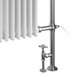 Burlington Full Trafalgar Traditional Radiator (inc. Valves + Electric Heating Kit) -By Bathroom Store Burlington Full Trafalgar Traditional Radiator n d3 460