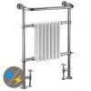 Burlington Full Trafalgar Traditional Radiator (inc. Valves + Electric Heating Kit) -By Bathroom Store Burlington Full Trafalgar Traditional Radiator n p