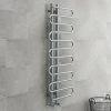 Kai Designer Heated Towel Rail 1310mm x 500mm Chrome -By Bathroom Store CDR5X1310 prod