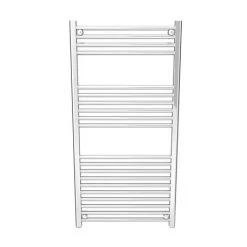 Diamond Heated Towel Rail - 600mm x 1200mm - Chrome - Straight -By Bathroom Store COL002 d4 460