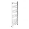 Diamond Heated Towel Rail - W500 x H1600mm - Chrome - Straight -By Bathroom Store COL005 lrg01 670