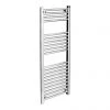 Diamond Heated Towel Rail - W400 x H1200mm - Chrome - Straight -By Bathroom Store COL012 Diamond Heated Towel Rail p