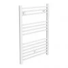 Diamond Heated Towel Rail - W500 x H800mm - White - Straight -By Bathroom Store COL029 P1
