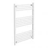 Diamond Heated Towel Rail - W600 x H1000mm - White - Straight -By Bathroom Store COL064 p 460