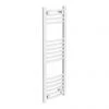 Diamond Curved Heated Towel Rail - W300 x H1000mm - White -By Bathroom Store COL073 Diamond Curved Heated Towel Rail W300 x H1000mm White p