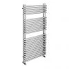 Luca Designer Heated Towel Rail 600 x 1190mm - Chrome -By Bathroom Store COL083 n p