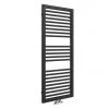 Cruze Designer Heated Towel Rail - Matt Black (1228 x 500mm) -By Bathroom Store CRZTR125 l 670