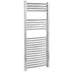Chrome Curved Ladder Heated Towel Rail 500 x 1100mm - MTY067
