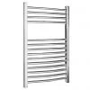 Chrome Curved Ladder Heated Towel Rail 500 x 700mm - MTY066 2 Chrome Curved Ladder Heated Towel Rail 500 x 700mm - MTY066 -By Bathroom Store Chrome Curved Ladder Heated Towel Rail 500 x 700mm Medium