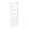 Diamond Heated Towel Rail - W600 x H1800mm - White - Straight -By Bathroom Store Diamond Straight Heated Towel Rail W600 x H1800mm White l 460