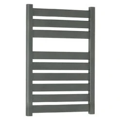 Crosswater - Edge Flat Panel Towel Rail - Anthracite - 3 Size Options