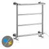 Maine 642 x 720mm Traditional Towel Rail (incl. Valves + Electric Heating Kit) -By Bathroom Store ERD06 EHK p