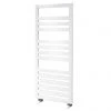 Asquiths Mineral White H1200 x W500mm Flat Tube Vertical Radiator - HEB0107 -By Bathroom Store HEB0107 p