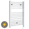 Hudson Reed 690 x 500mm Electric Square Heated Towel Rail - Chrome - HL150 -By Bathroom Store HL150 prod
