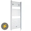 Hudson Reed 1110 x 500mm Electric Square Heated Towel Rail - Chrome - HL151 -By Bathroom Store HL151 prod