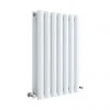 Hudson Reed Revive 600 x 412mm Horizontal Double Panel Radiator - Gloss White - HL337D -By Bathroom Store HL337D P