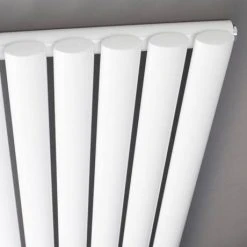 Hudson Reed Revive 600 x 992mm Horizontal Single Panel Radiator - Gloss White - HL339 -By Bathroom Store HL337 D1 460 1