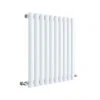 Hudson Reed Revive 600 x 586mm Horizontal Single Panel Radiator - Gloss White - HL338 -By Bathroom Store HL338 P