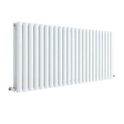 Hudson Reed Revive 600 x 1398mm Horizontal Double Panel Radiator - Gloss White - HL340D