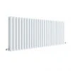 Hudson Reed Revive 600 x 1572mm Horizontal Double Panel Radiator - Gloss White - HL342D -By Bathroom Store HL342D P