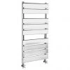 Hudson Reed - Piazza 9 Bar Heated Towel Rail 500 x 950mm - Chrome - HL382 -By Bathroom Store HL382 p