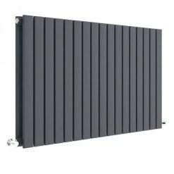 Hudson Reed Sloane 600 x 992mm Horizontal Double Panel Radiator - Anthracite - HLA56D