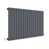 Hudson Reed Sloane 600 x 992mm Horizontal Single Panel Radiator - Anthracite - HLA56 -By Bathroom Store HLA56 P