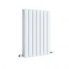 Hudson Reed Sloane 600 x 412mm Horizontal Double Panel Radiator - Satin White - HLW54D -By Bathroom Store HLW54D P