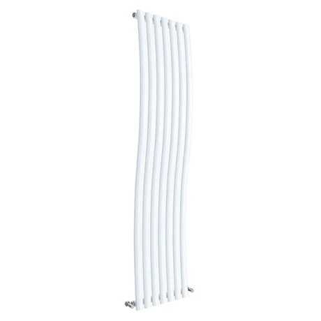 Hudson Reed Revive Wave 1785 x 413mm Designer Radiator - Gloss White - HLW95 3 Hudson Reed Revive Wave 1785 x 413mm Designer Radiator - Gloss White - HLW95