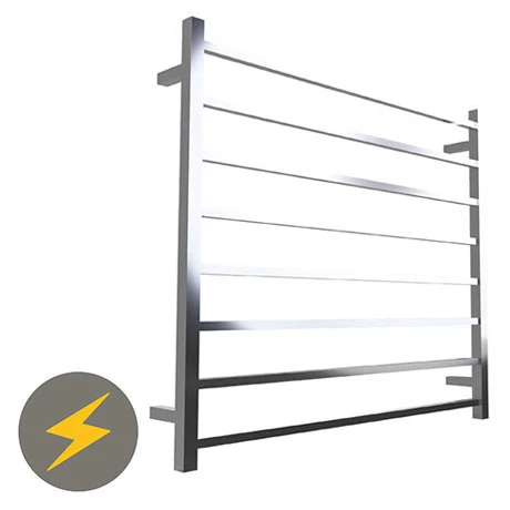 Warmup Hawthorn H912 x W620mm Dry Electric Heated Towel Rail - HTR-8SQPO 2 Warmup Hawthorn H912 x W620mm Dry Electric Heated Towel Rail - HTR-8SQPO