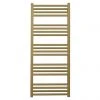 Crosswater MPRO 480 x 1140mm Heated Towel Rail - Brushed Brass Effect - MP48X1140F 2 Crosswater MPRO 480 x 1140mm Heated Towel Rail - Brushed Brass Effect - MP48X1140F -By Bathroom Store MP48X1140F P