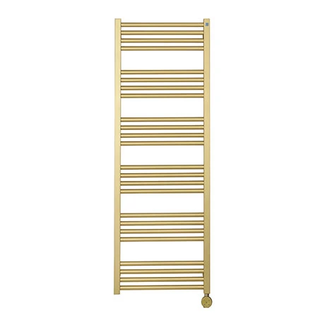 Crosswater MPRO 480 x 1380mm Electric Only Towel Rail - Brushed Brass Effect - MP48X13800FELEC 3 Crosswater MPRO 480 x 1380mm Electric Only Towel Rail - Brushed Brass Effect - MP48X13800FELEC