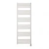 Crosswater MPRO 480 x 1380mm Electric Only Towel Rail - Matt White - MP48X1380MWELEC -By Bathroom Store MP48X1380MWELEC P