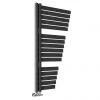 Toreno Casa Offset Tapered Heated Towel Rail - Anthracite (1100 x 590mm) -By Bathroom Store MSHVS1 p