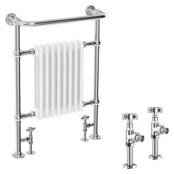 Chatsworth Savoy Traditional Radiator with Crosshead Valves