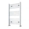 Nuie - Square Ladder Rail - 800 x 500mm - Chrome - MTY108 -By Bathroom Store MTY108 PN