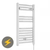 Nuie H720mm x W400mm Chrome Electric Only Ladder Rail - MTY150 1 Nuie H720mm x W400mm Chrome Electric Only Ladder Rail - MTY150 -By Bathroom Store MTY150 p