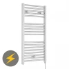 Nuie H920mm x W480mm Chrome Electric Only Ladder Rail - MTY151 -By Bathroom Store MTY151 p