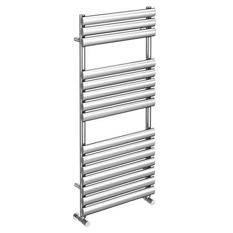 Monza 500 x 1120 Stainless Steel Oval Heated Towel Rail 4 Monza 500 x 1120 Stainless Steel Oval Heated Towel Rail - Image 2