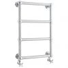 Old London - Chrome Wall Mounted Farrington Radiator - 750 x 498mm - LDR005 -By Bathroom Store Old London Farringdon Heated Towel Rail p