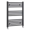 Nuie - Straight Ladder Towel Rail 700 x 500mm - Anthracite - MTY103 -By Bathroom Store Premier Straight Ladder Towel Rail 700 x 500mm Anthracite MTY103 n p